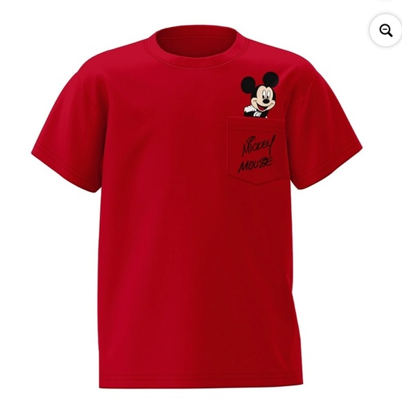Disney Other - Disney Mickey Mouse Red Kids T-Shirt size 14/16